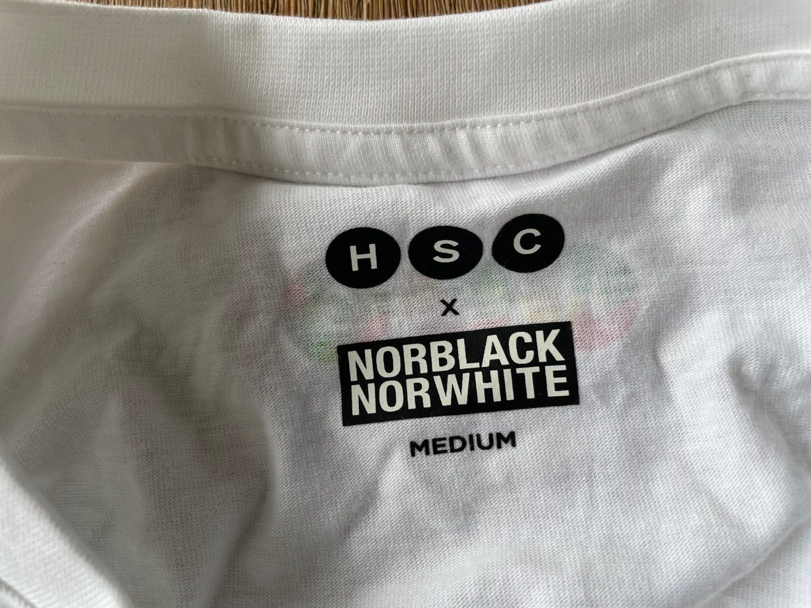 NWOT HSC x Norblack Norwhite White LS T-Shirt Tee High Street Cannabis Size M gallery