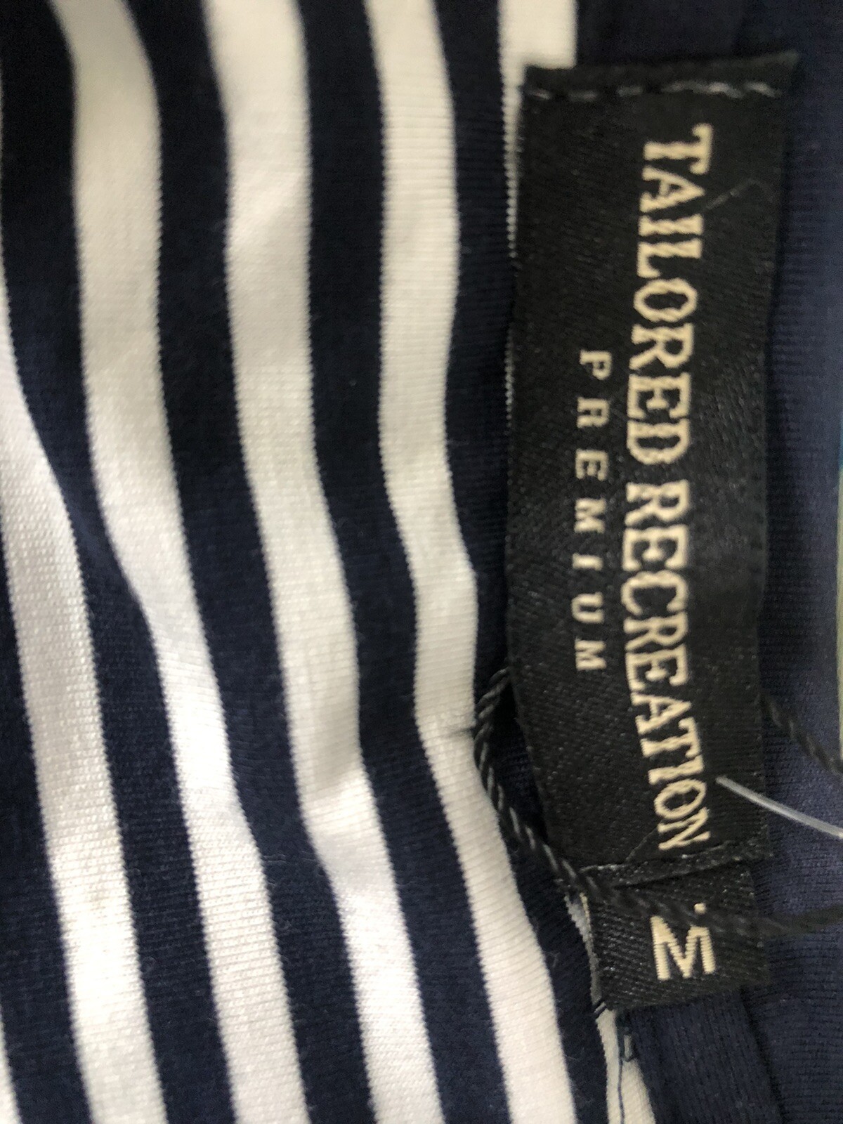 Tailored Recreation Premium Men’s Navy High End Limited Edition T-shirt NWOT M gallery