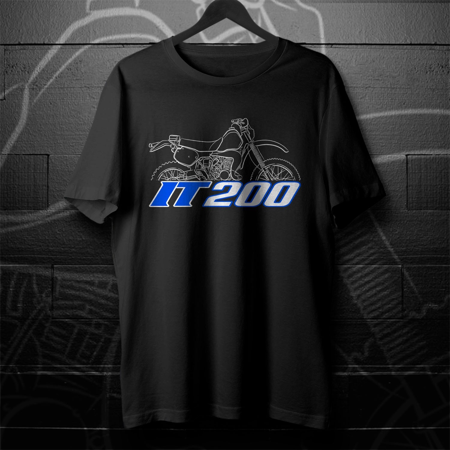 For Yamaha IT200 1984-1990 fans – Motorcycle T-Shirt