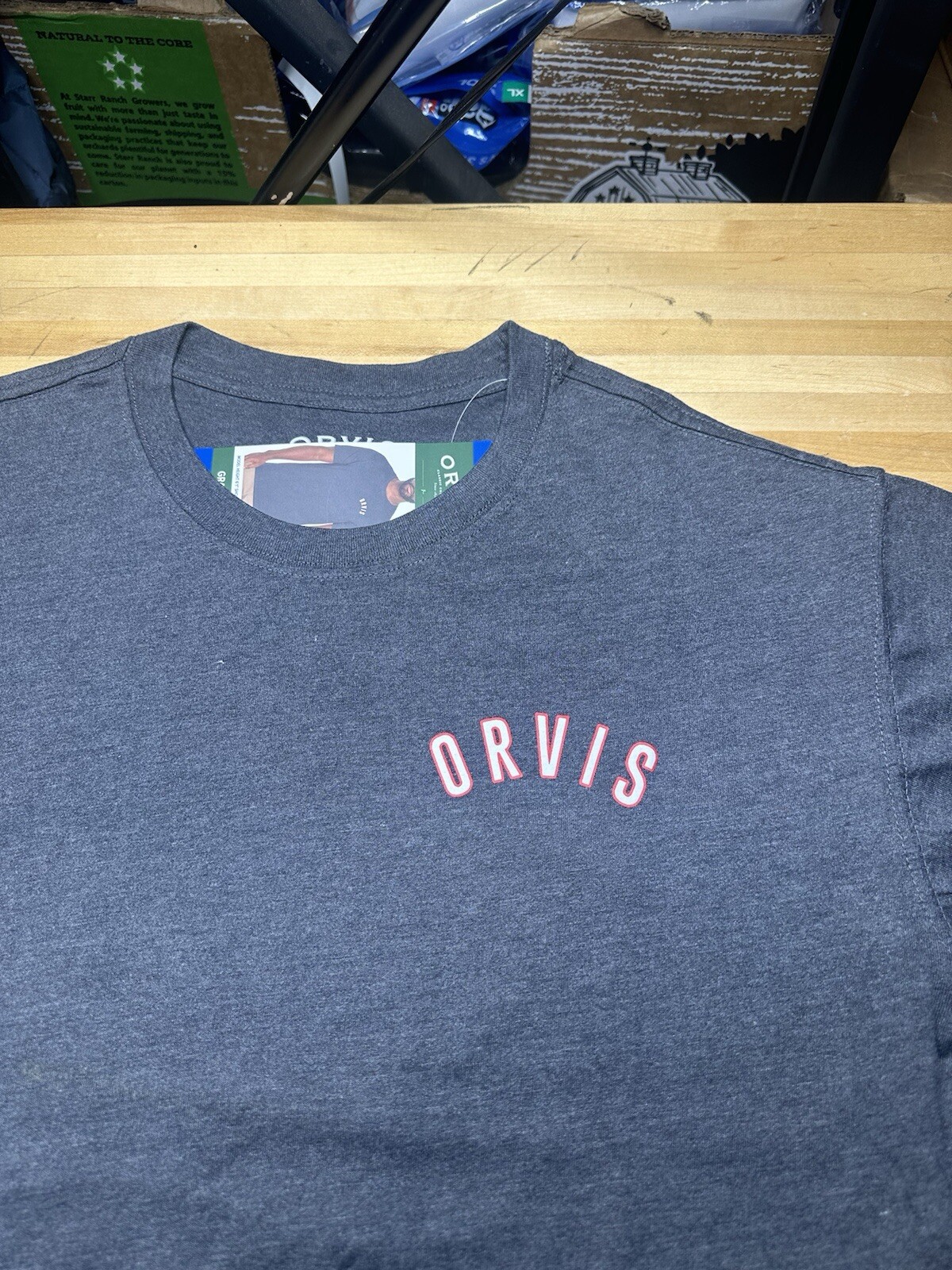 New Orvis Shirt 1856 Mens Short Sleeve Graphic Tee Outdoor Fishing gallery