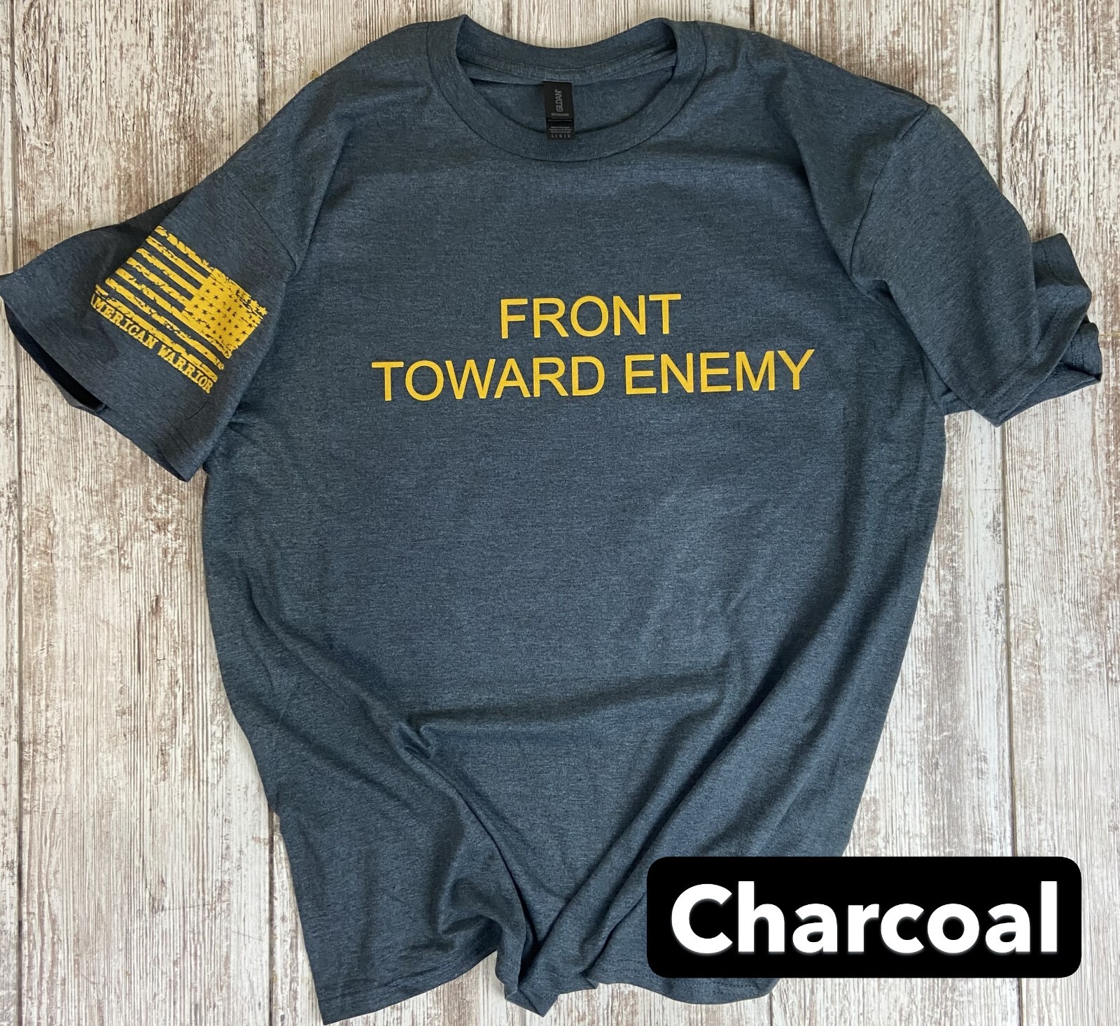 US MARINE CORPS FRONT TOWARD ENEMY Military Tshirt, gallery