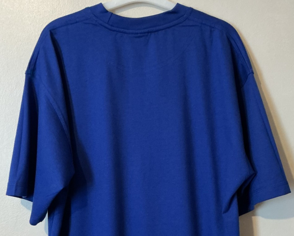 Tuffsafe T200 200gsm T-Shirt Short Sleeve Crew Large Tee 42-44" NEW Royal Blue gallery