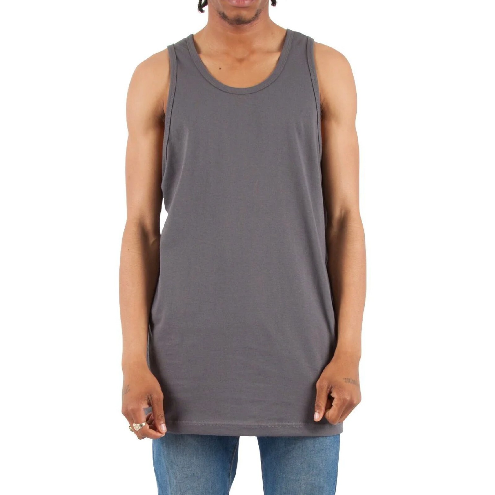 SHAKAWEAR MENS ACTIVE TANK TOP SHAKA WEAR CASUAL SLEEVELESS TANK TOP GYM SUMMER gallery