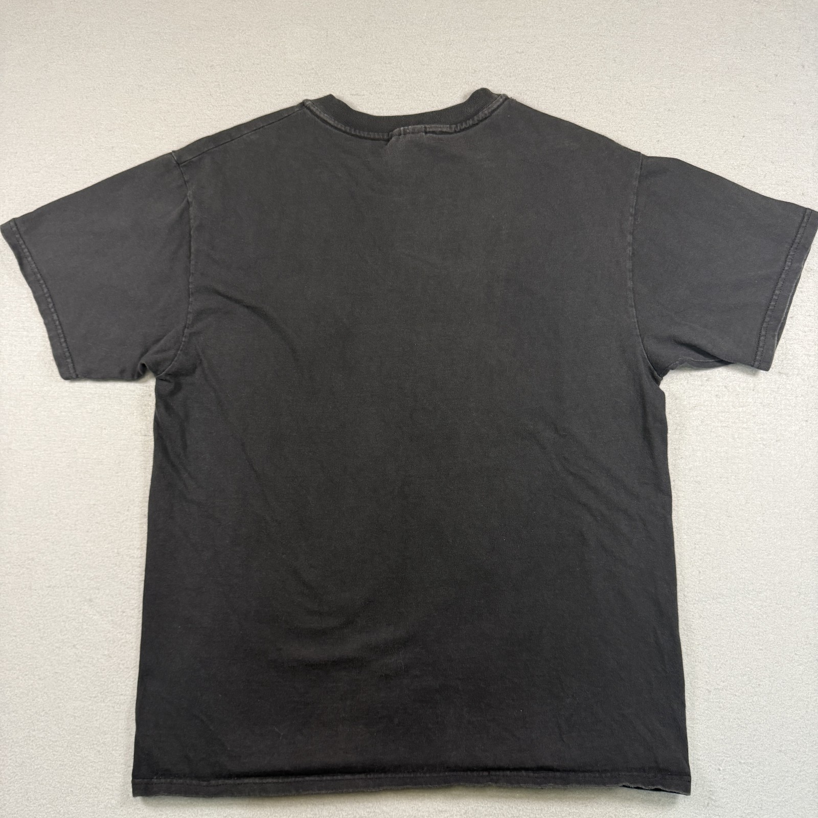 Hanes T-Shirt Men's L Black 100% Cotton Vintage Y2K I Heart NY Embroidered gallery