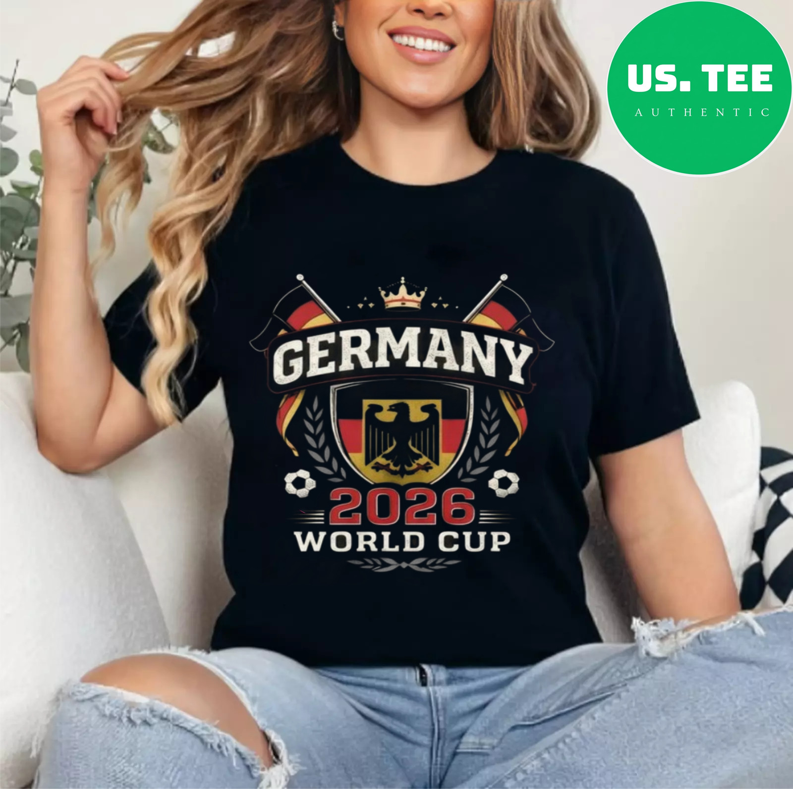 Germany World Cup 2026 Football Fan T Shirt German Soccer Graphic Tee gallery