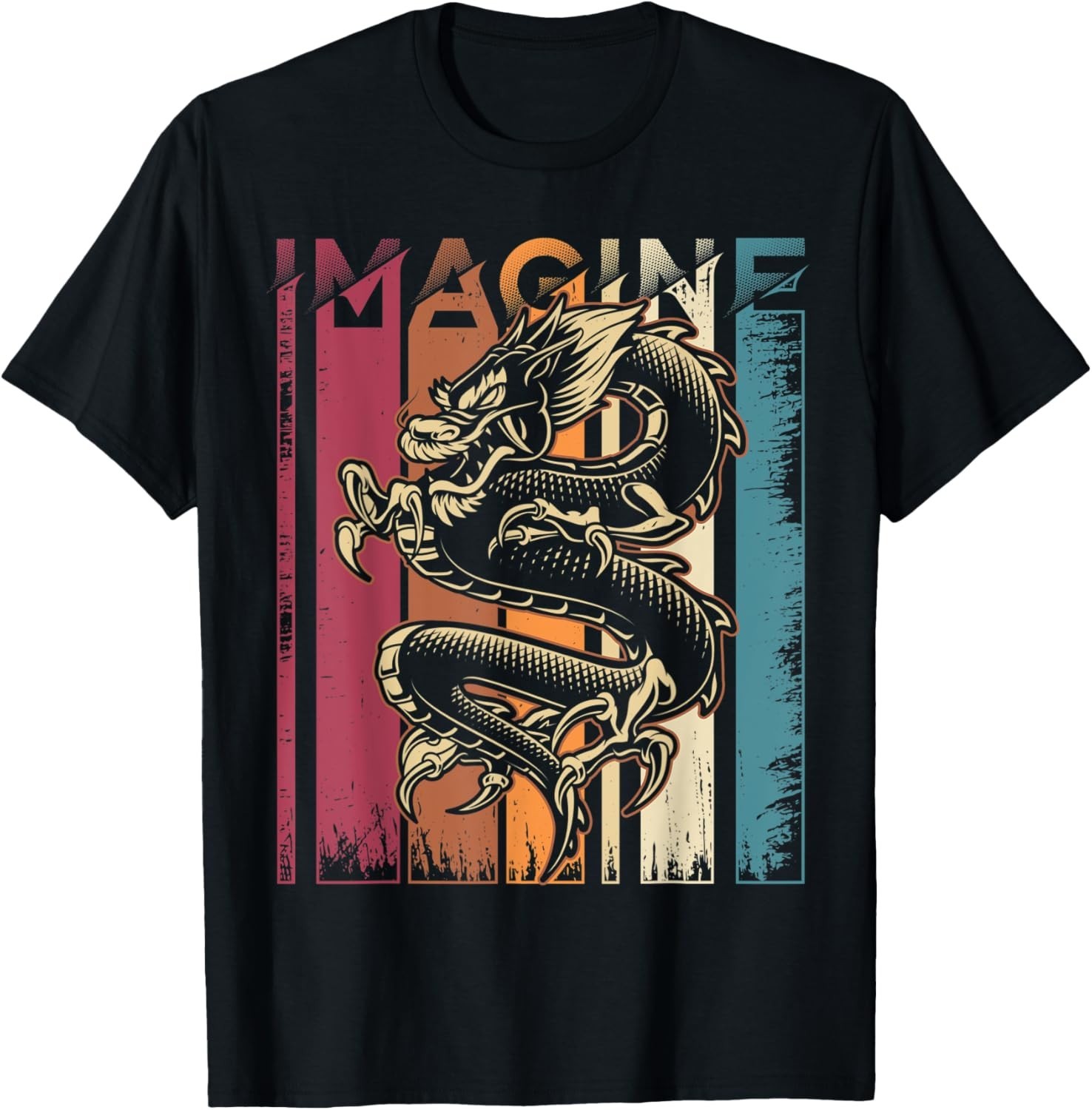 Funny Imagine Dragon Vintage Cool Art Tee Funny Gift Unisex T-Shirt gallery