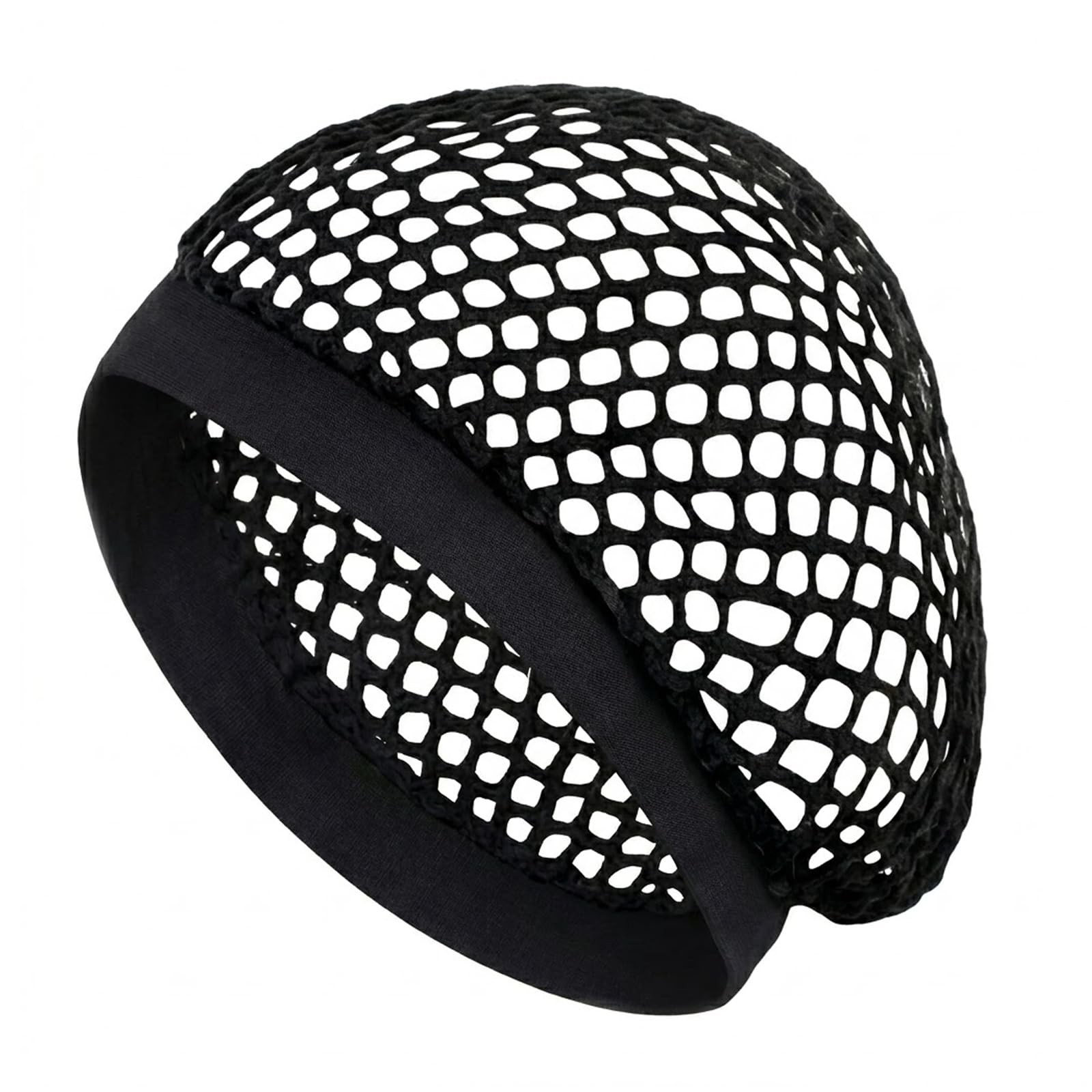 3 Packs Mesh Hair Net, Stretchy Elastic Hair Bonnet for Sleeping, No Marks & …
