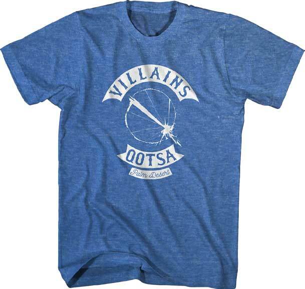 Queens of the Stone Age - Villains Palm Desert Blue T-shirt - Size Medium M gallery