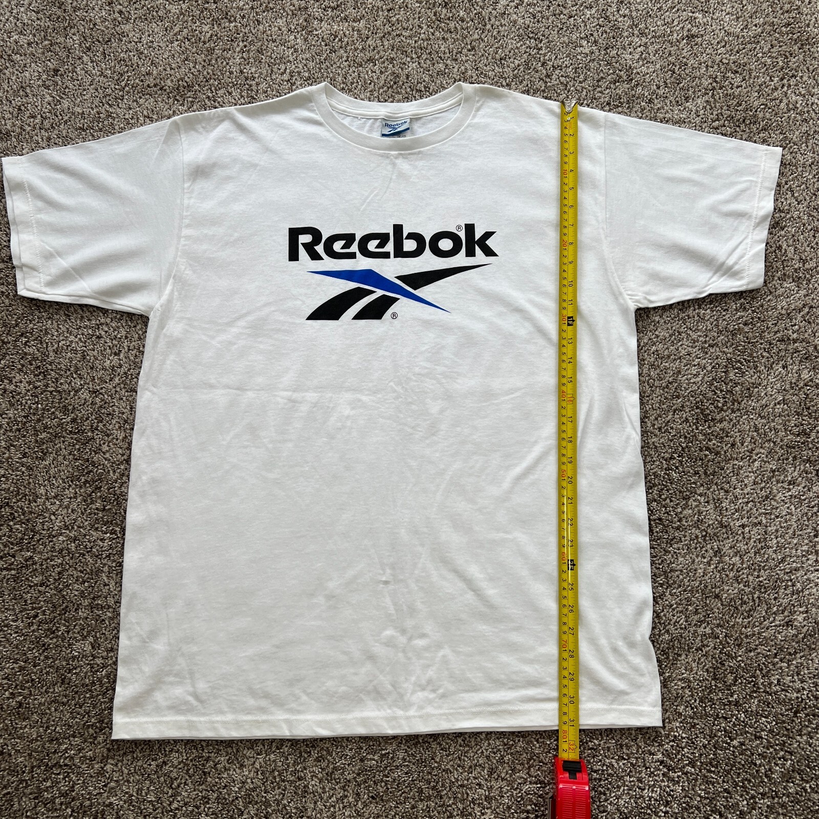Vintage 90's Reebok White XL USA Logo T-Shirt Classic gallery