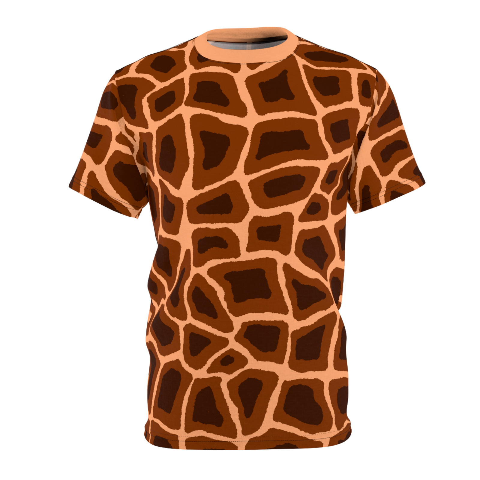 Giraffe T-Shirt Animal T-Shirt Short Sleeve Giraffe T-Shirt gallery
