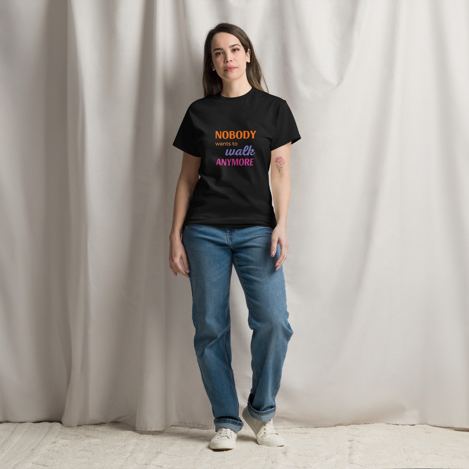 Nobody Wants to Walk Anymore - Color Cotton Tee gallery