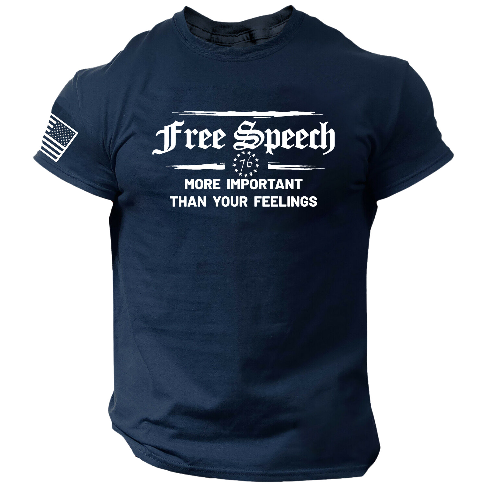 Free Speech 1st Amendment T-SHIRT American Patriotic 1776 America USA Freedom gallery