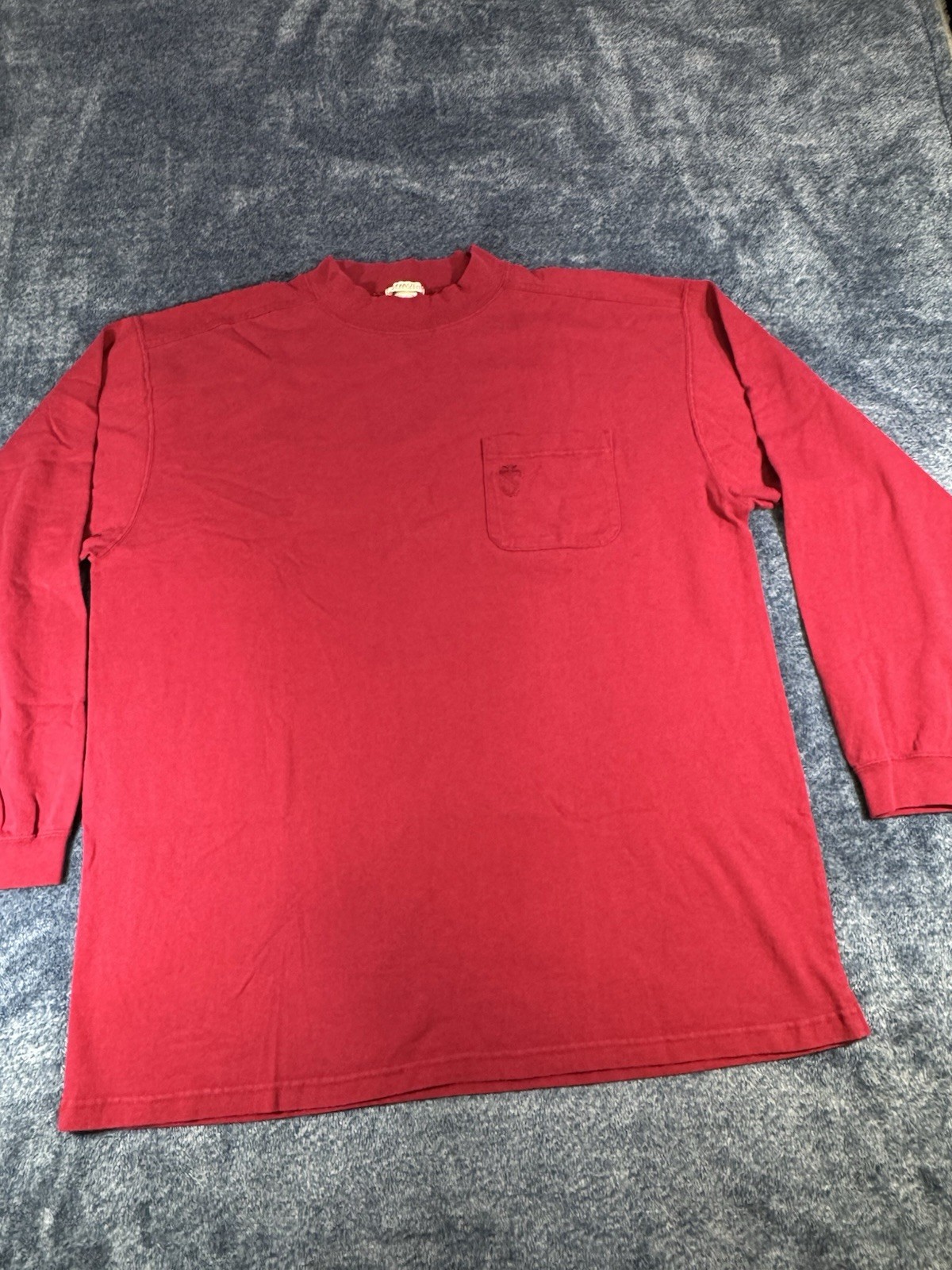 VINTAGE St Johns Bay Shirt Men’s 1XLT Pullover T 90s Box Style Tee