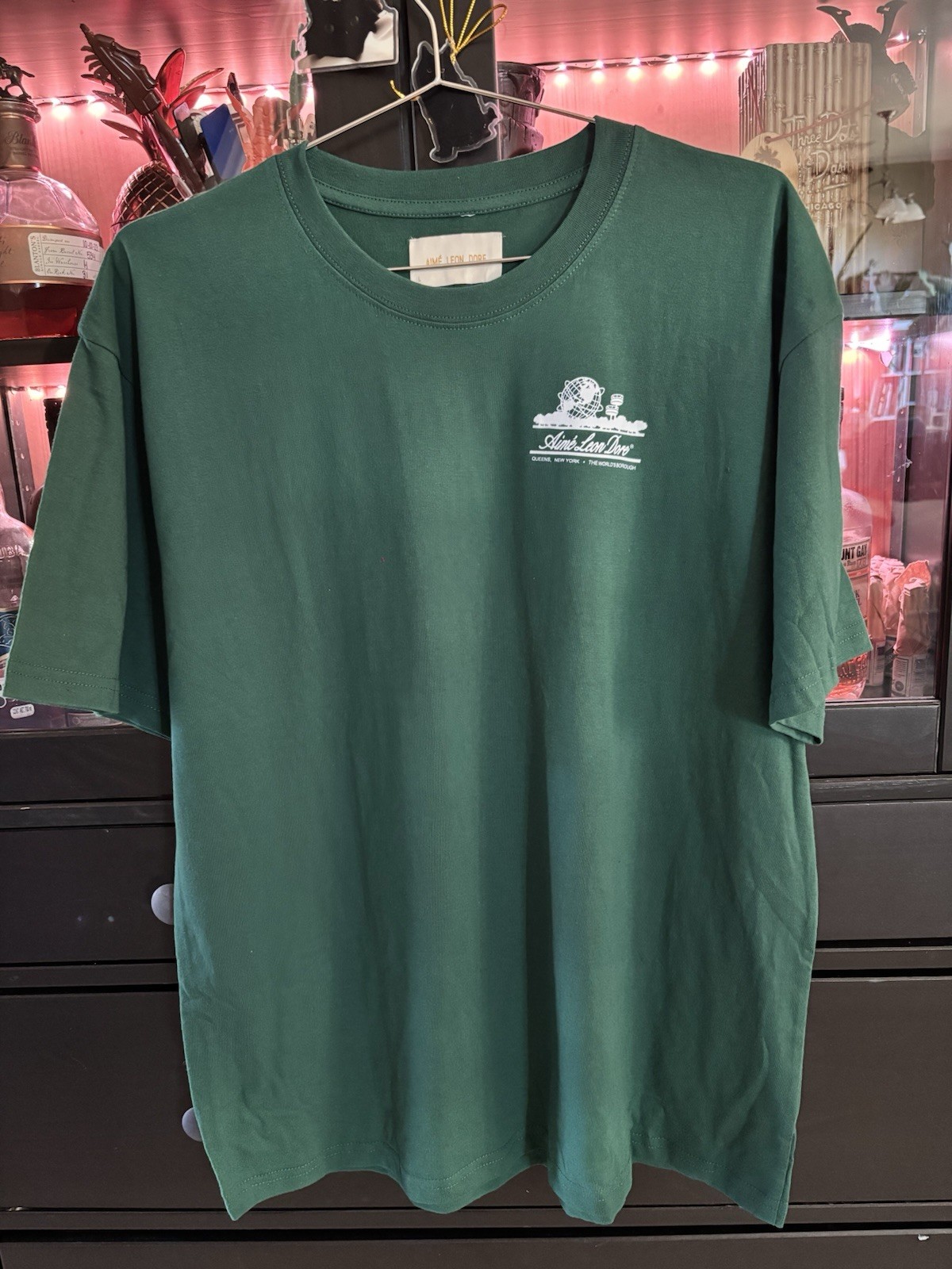 Aime Leon Dore Tshrit Large Men's Short Sleeve Hunter Green gallery