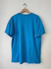 Vans Donny Miller Skate Collab Graphic Art Blue Tee Shirt – Large