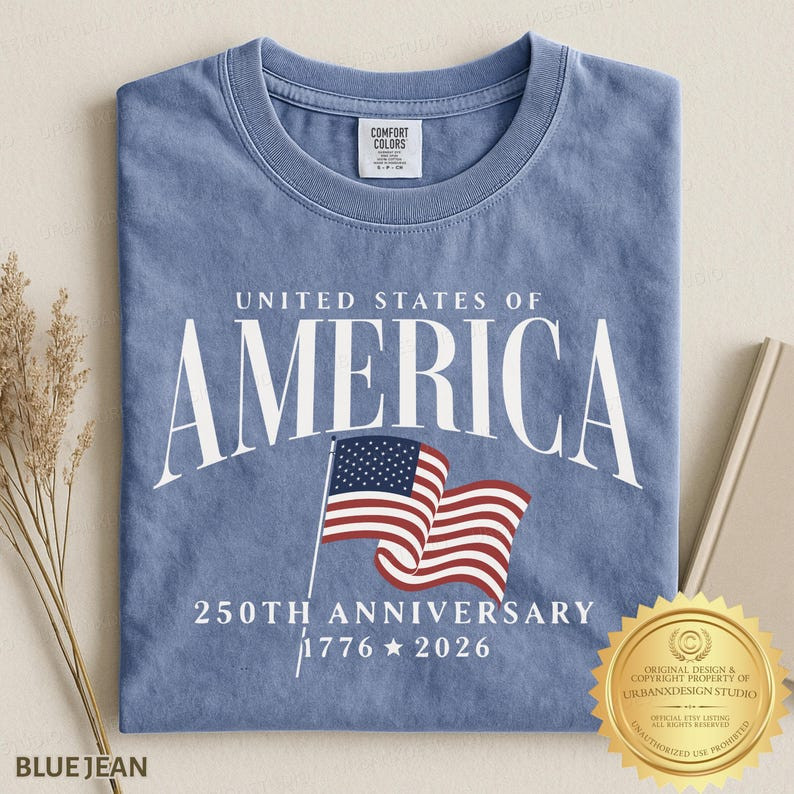 America's Semiquincentennial Shirt, USA 250th Anniversary T-Shirt gallery