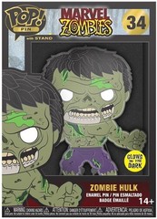 FUNKO POP! PINS: Marvel: Zombie Hulk (Styles May Vary) [New ] Pin