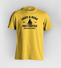 Andy and Red’s Boat Rentals -Inspired by the Movie Shawshank