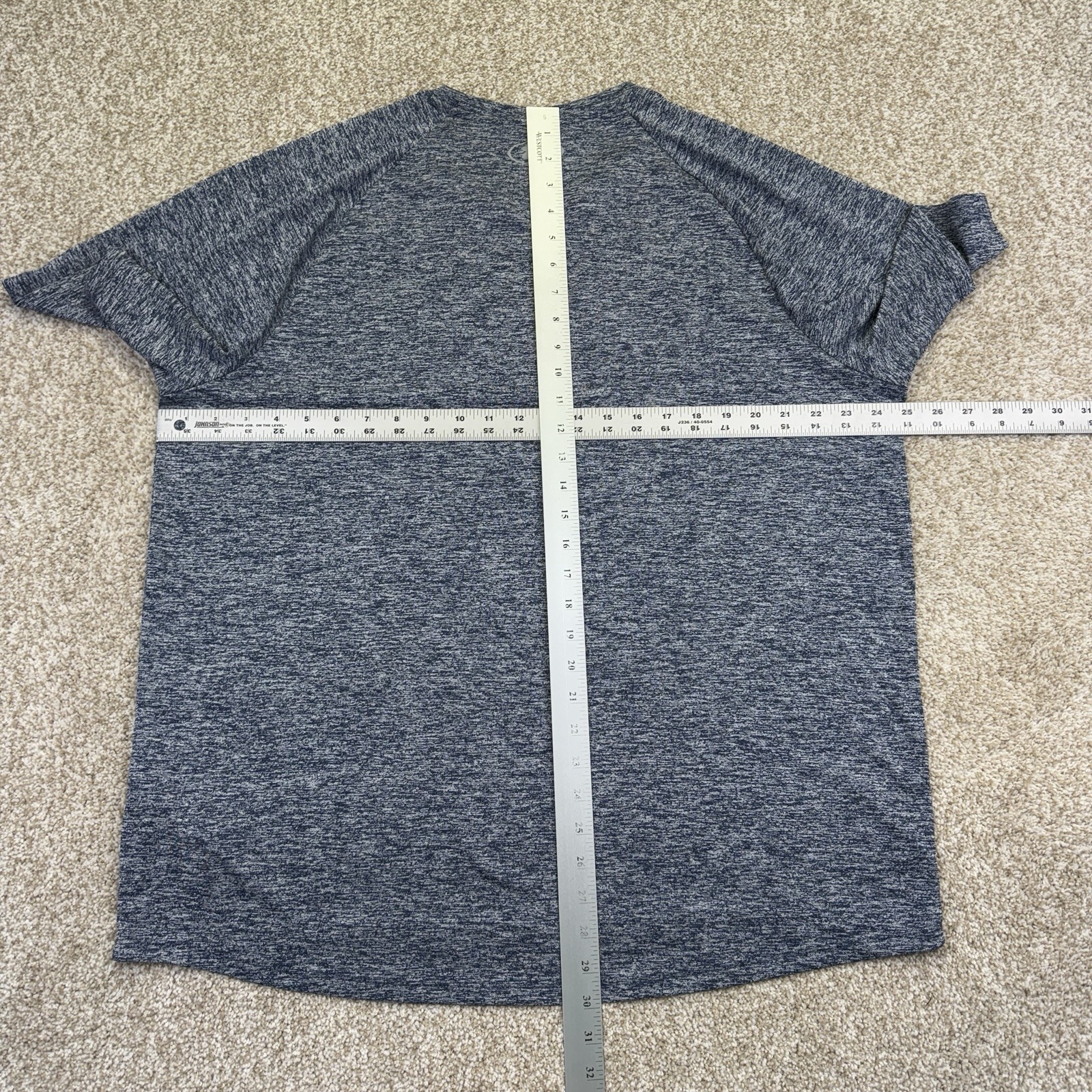 Under Armour The Tech Tee Shirt Mens 2XL XXL Blue Short Sleeve Raglan 1326413 gallery