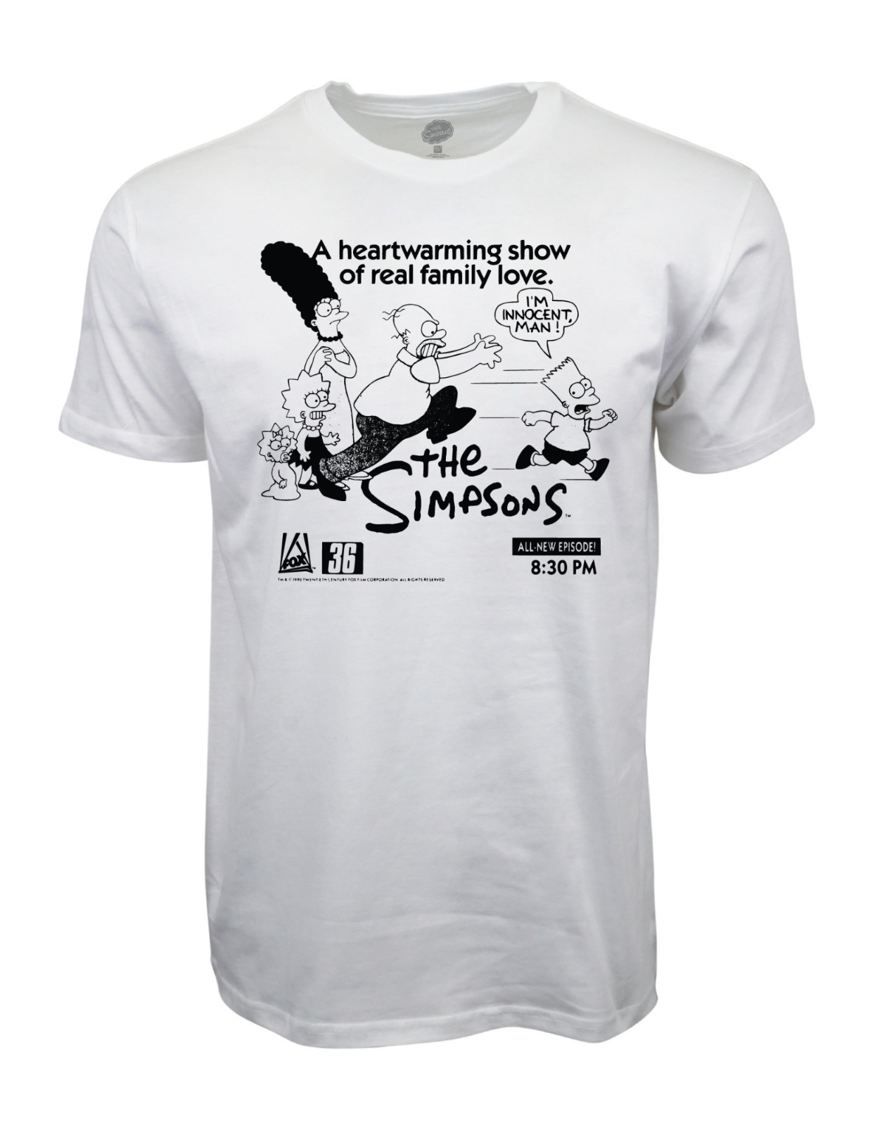 90s SIMPS0NS A HEARTWARMING SHOW TV GUIDE T SHIRT OFFICIAL ITEM gallery
