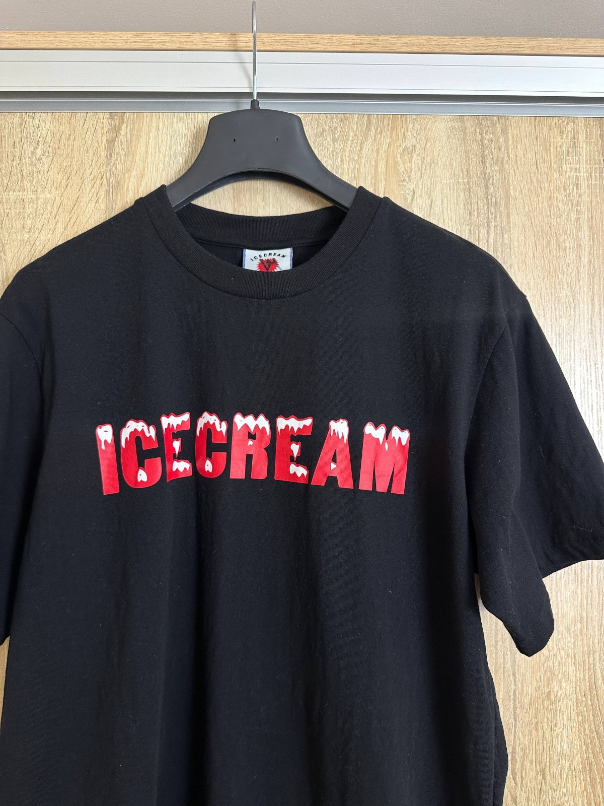Vintage BBC Icecream Big Logo T Shirt Mens Size L Black gallery