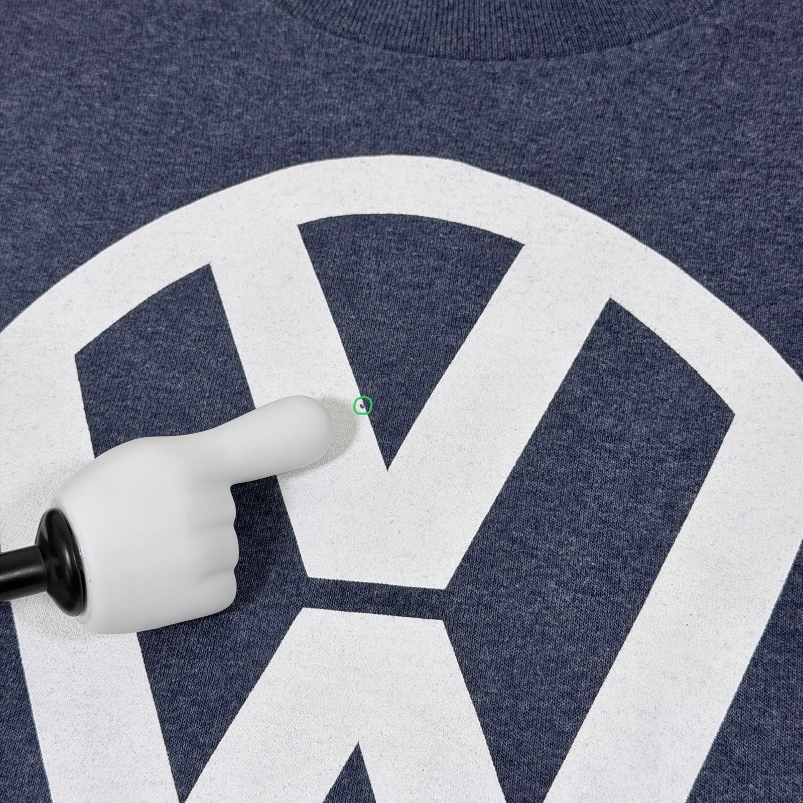 Volkswagen Vintage Official Logo Short Sleeve T-Shirt Fits Men's Size Large Gray gallery