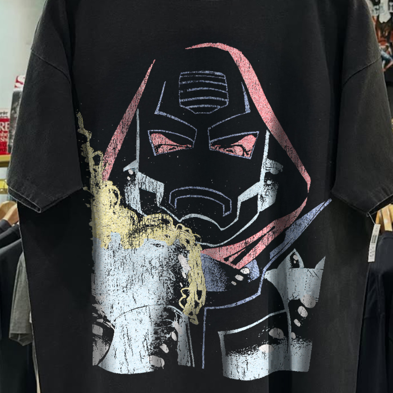 1995 Venom Spidey Eyes Washed T-Shirt Black M gallery