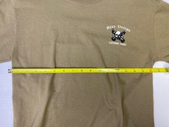 Reef Divers Cayman Brac Men’s Small Brown T-Shirt EUC
