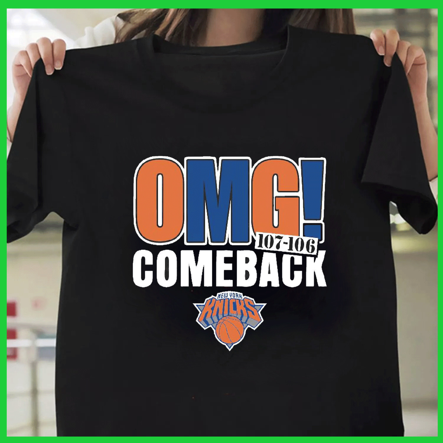 2026 Finals Knick$ Unisex OMG!!! Comeback T-Shirt gallery