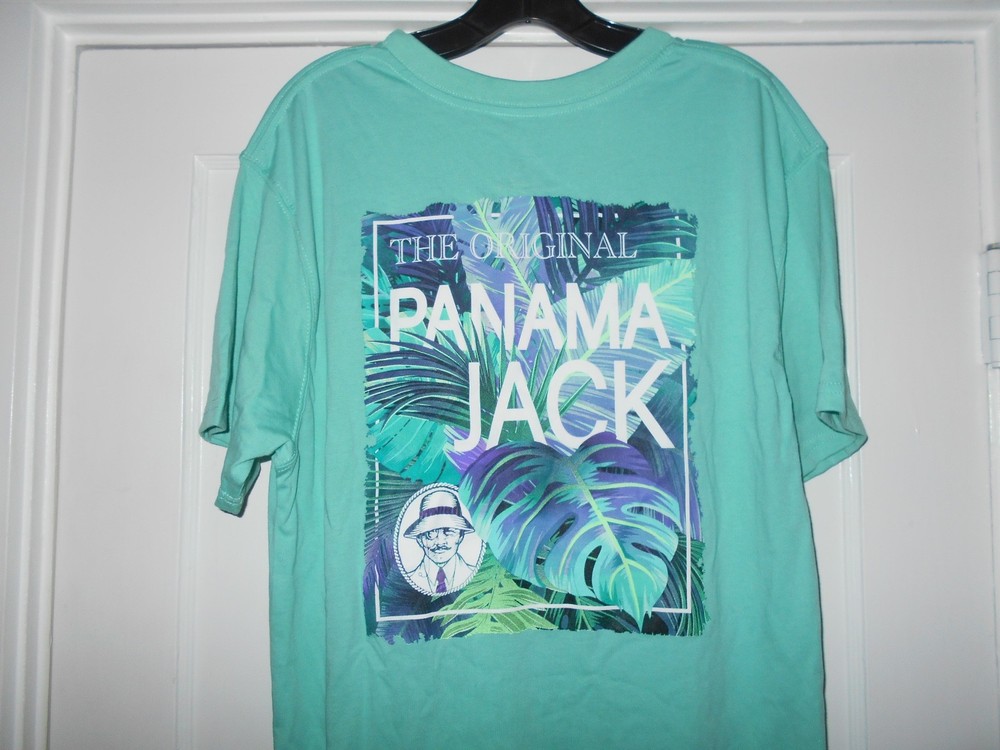 Panama Jack The Original Panama Jack Mint Green T-Shirt Size Medium