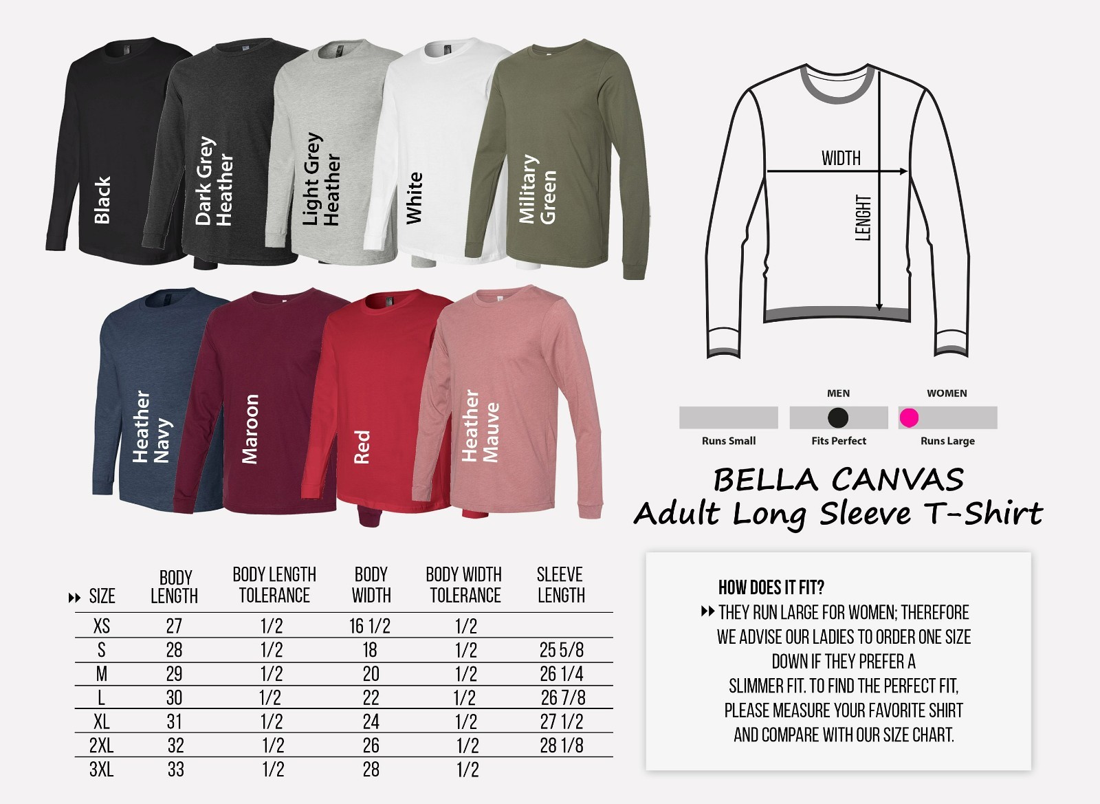 Bella Canvas 3501CVC Long Sleeve T-Shirt Unisex Color is Heather Slate gallery