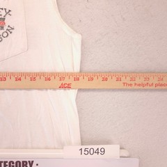 Harley Davidson Crew Neck Sleeveless Graphic Tank Top Shirt Mens Size M White