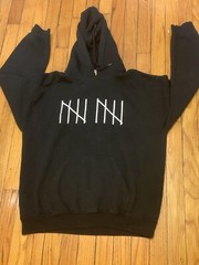 Jake Paul Team 10 Black Sz Medium Logo Hoodie Shirt Ten YouTube Boxing