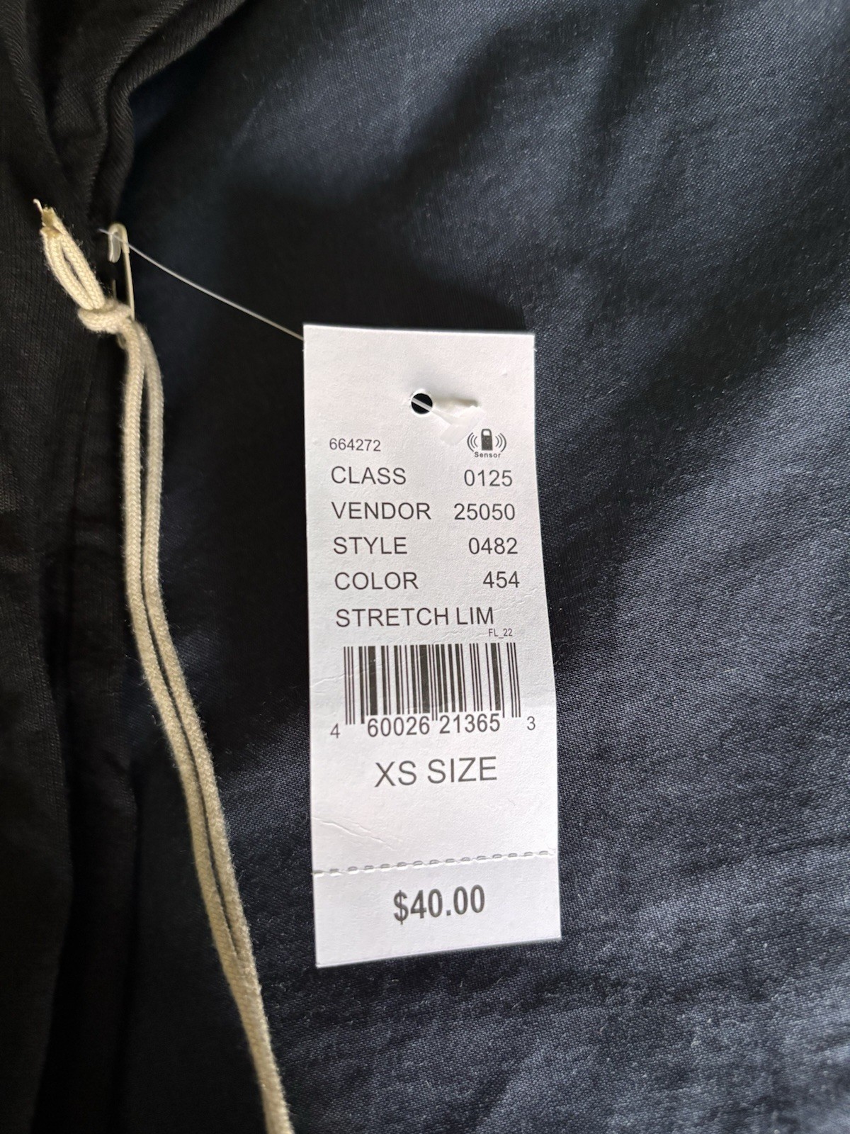 Essentials Fear of God Logo Crew Neck Short Sleeve Black Cotton T-Shirt XS gallery