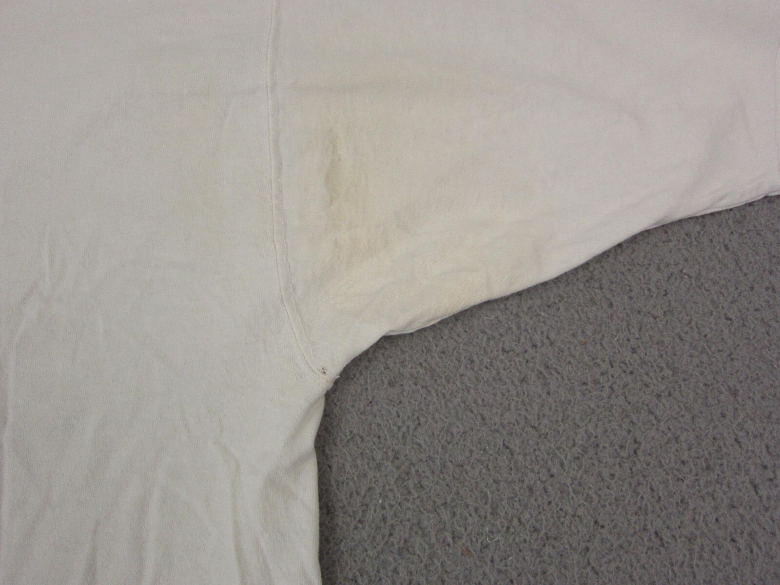 Vintage Galt Sand Shirt Mens Large White Blank Made in USA Single Stitch 90s gallery