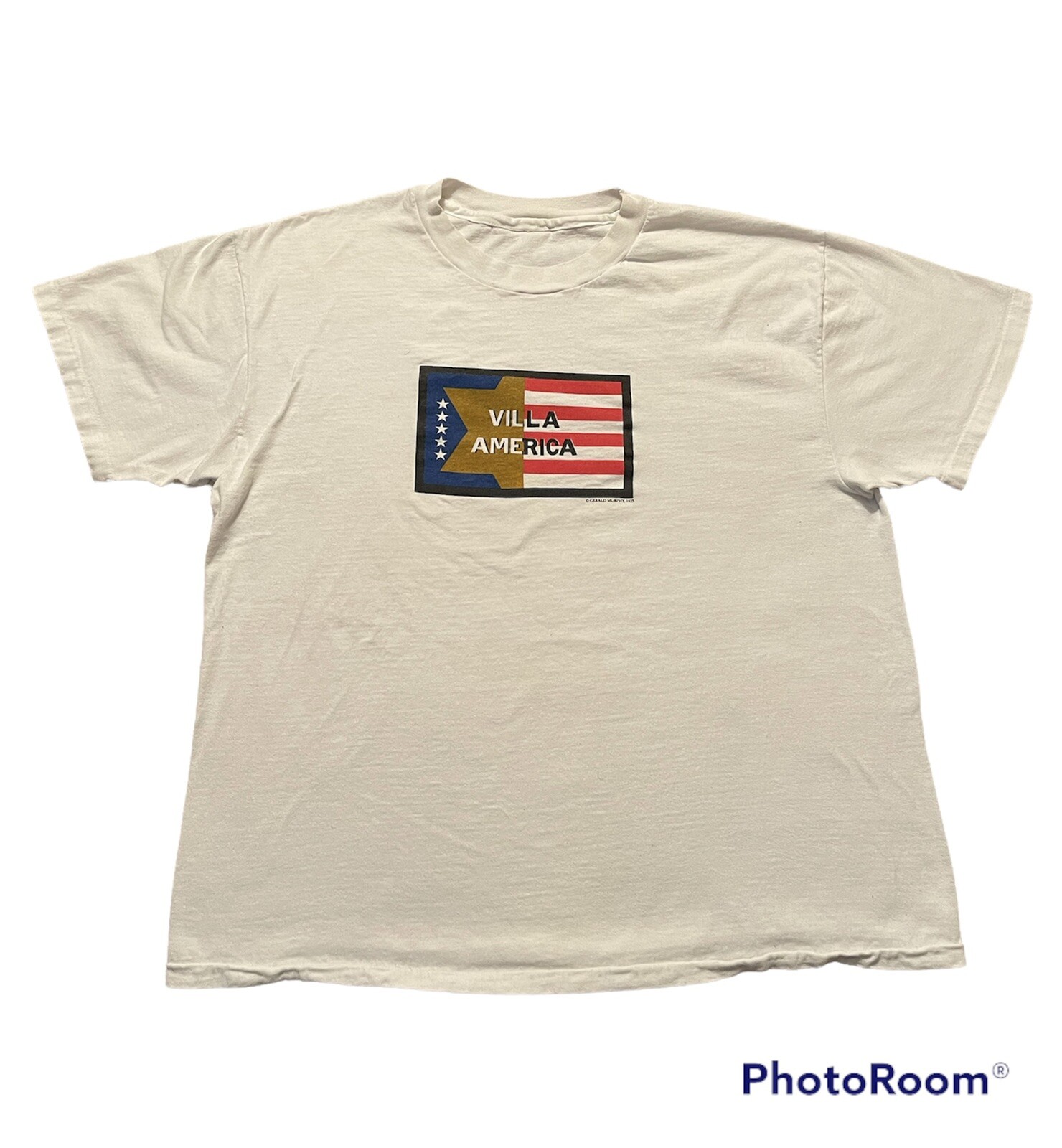 Vintage 20s 30s 90s Gerald Sara Murphy Villa America Tshirt Size Medium Art Tee gallery