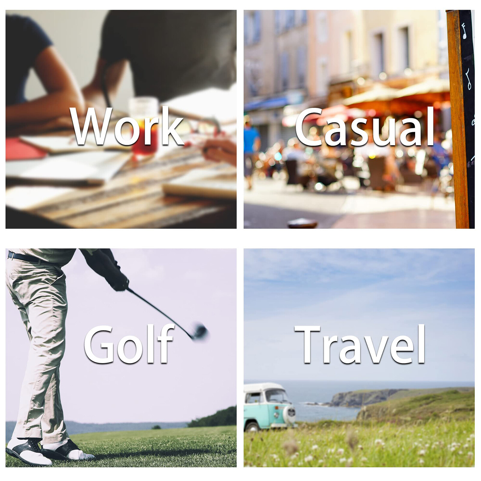 Men's Casual Polo Shirts Buttons Short Sleeve Quick Dry Outdoor Golf Sport Tops gallery