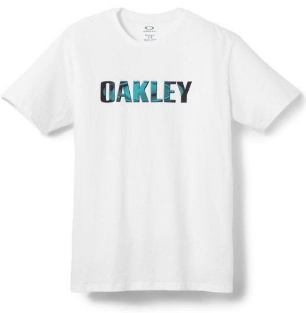Oakley Men's Sentry Cotton Short Sleeve T-shirt Red White Gray Blue Orange gallery