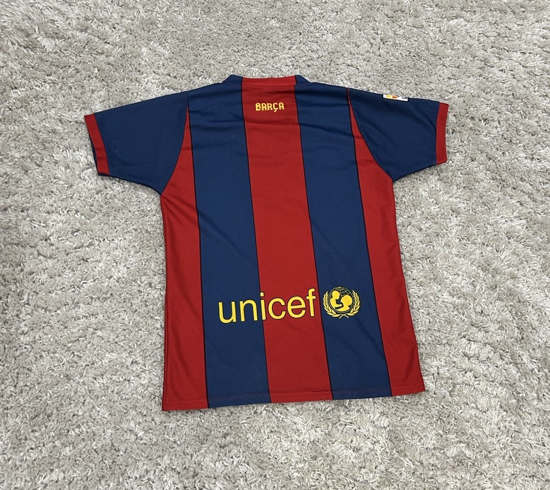 FC Barcelona Qatar Airways Remini Soccer Jersey gallery