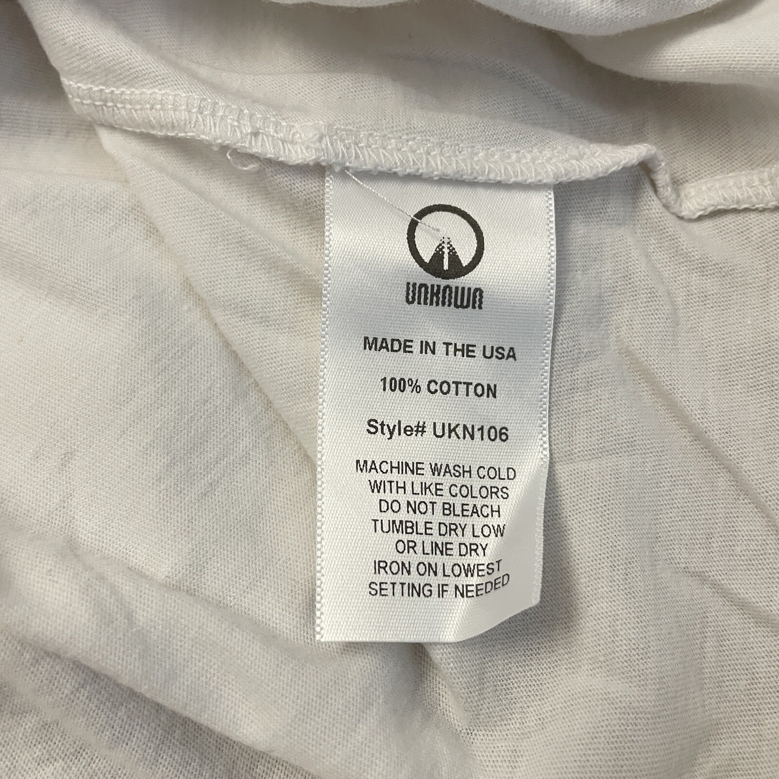 Unknwn Miami Shirt Adult Small White Lebron James Embroidered Casual Mens $85 gallery