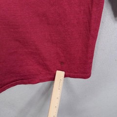 Vintage Empire Jersey Mens Large Red Football Practice 3/4 Sleeve Union Made USA