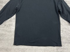 Craft + Flow Shirt Mens Large Black Long Sleeve Cotton Blend Pocket