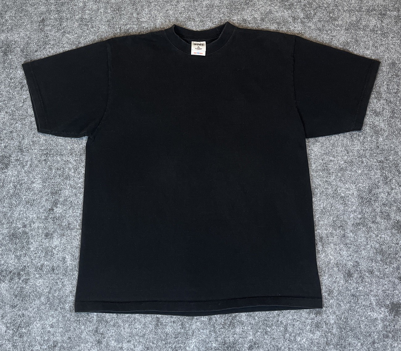 SHAKA WEAR SUPER MAX HEAVY WEIGHT T-SHIRT BLACK TEE PLAIN BLANK XL gallery