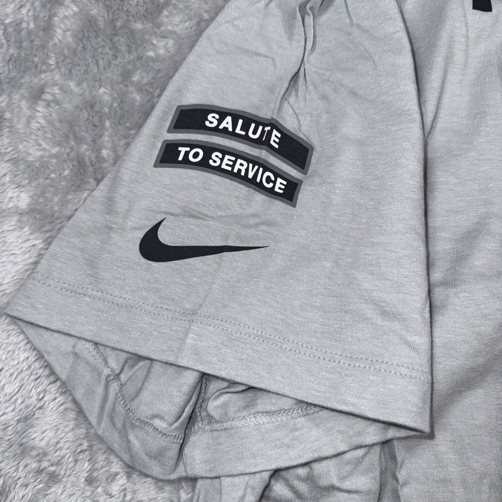 Nike Dallas Cowboys Dak Prescott Mens XL Grey Salute to Service T-Shirt gallery