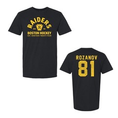 Boston Raiders Hockey Team – Rozanov 81 Jersey – Heated Rivals Xs-6x T-shirt