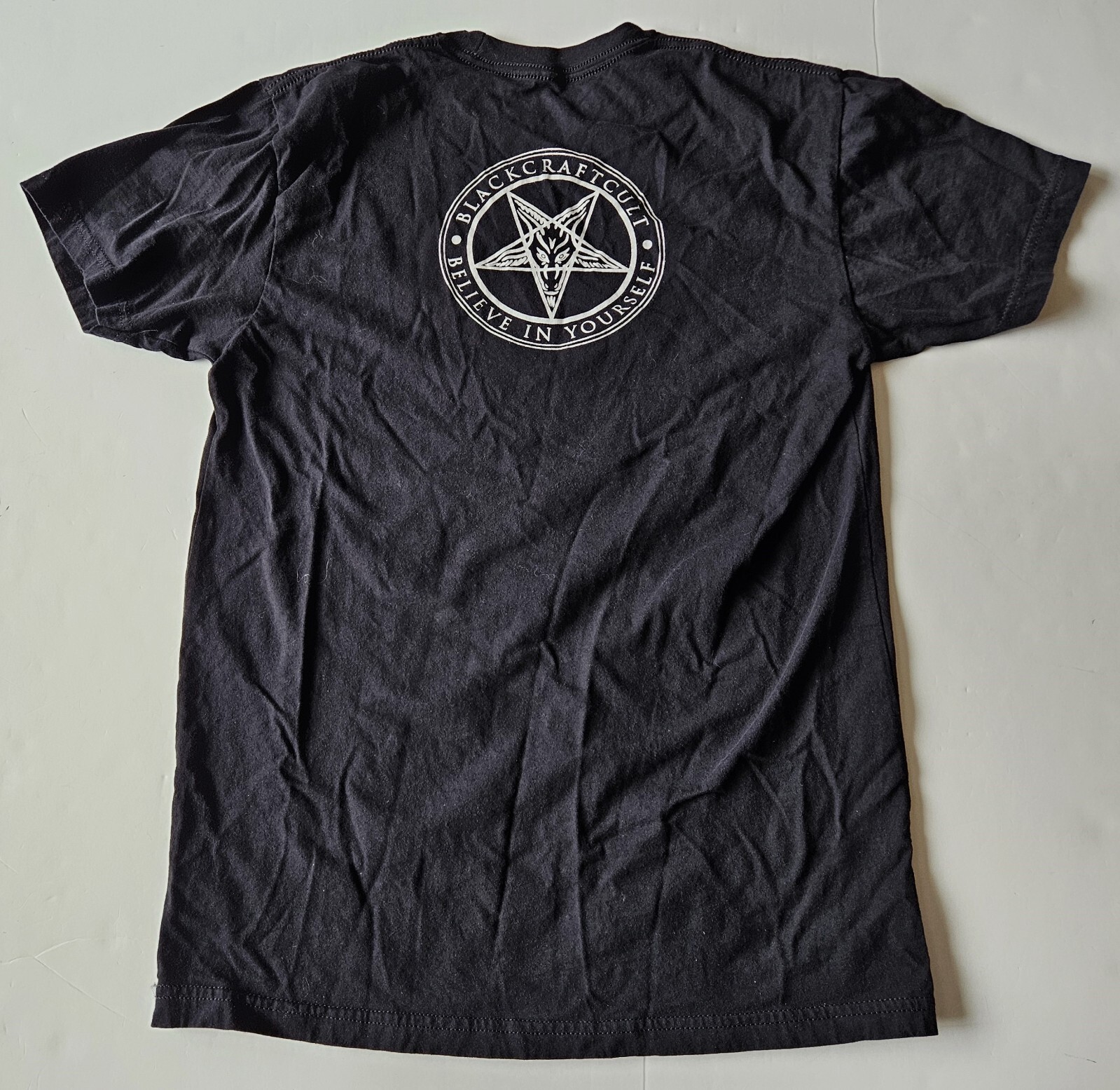 Black Craft Cult Satan Loves You T-Shirt, Black Size Small gallery