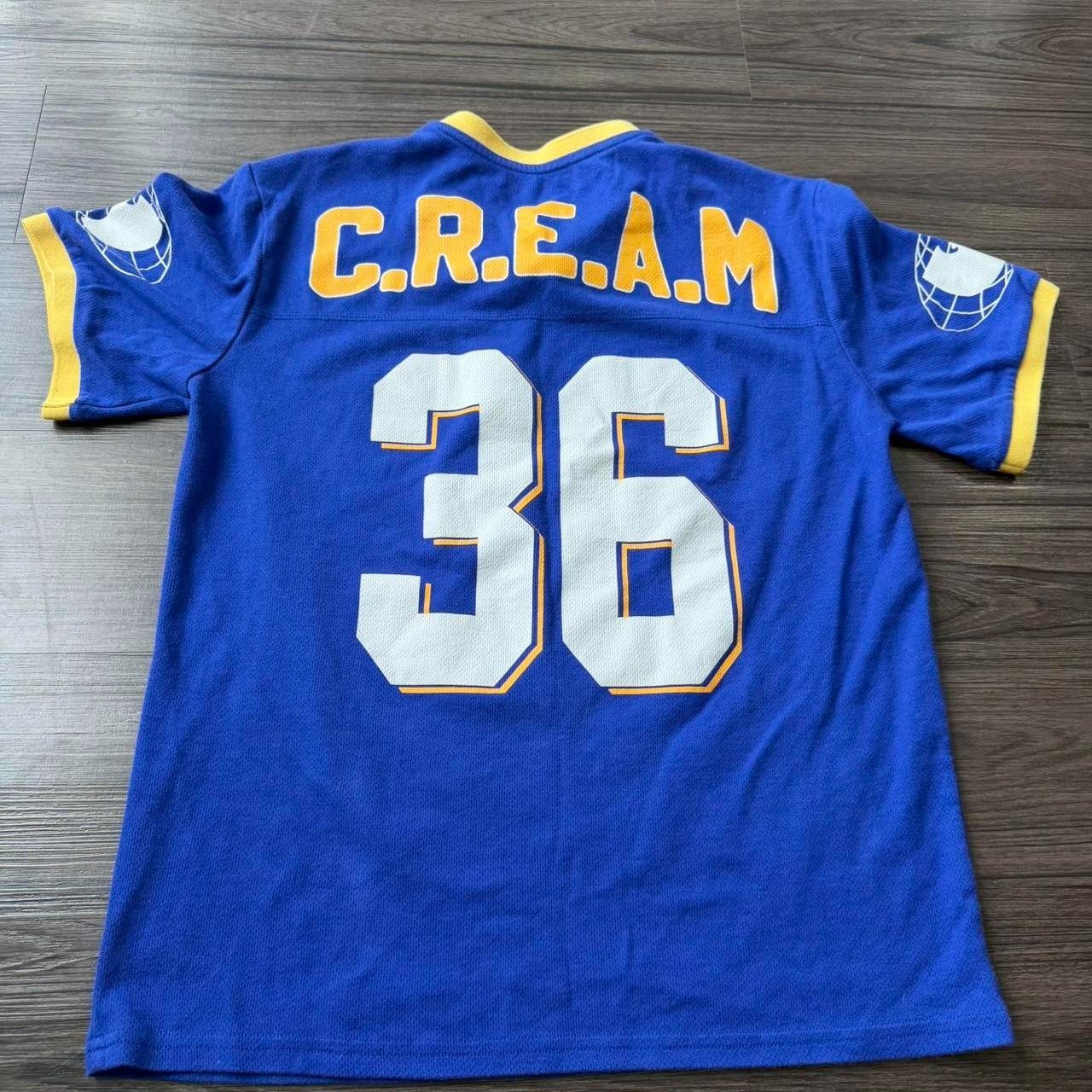 Vintage Wu-Tang Clan C.R.E.A.M. Jersey Tee Y2K HipHop Graphic t-shirt gallery