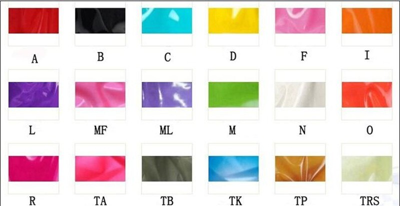 784 Latex Clothes Women's Latex Shirts Buckle Pockets Latex Customized 0.4mm gallery