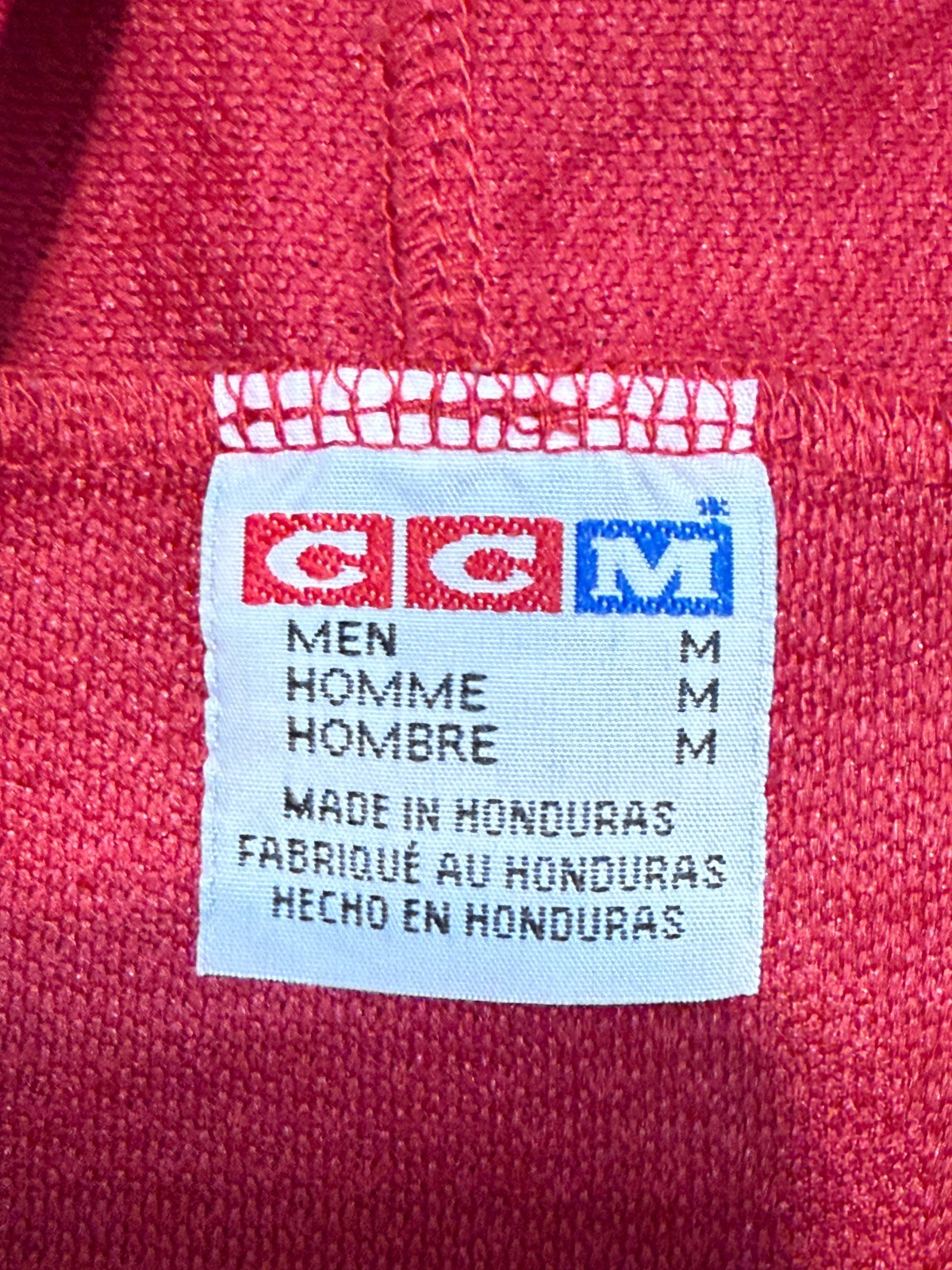 CCM Jersey Men's Size Medium Red Gold UMD Summer Hockey Camp gallery