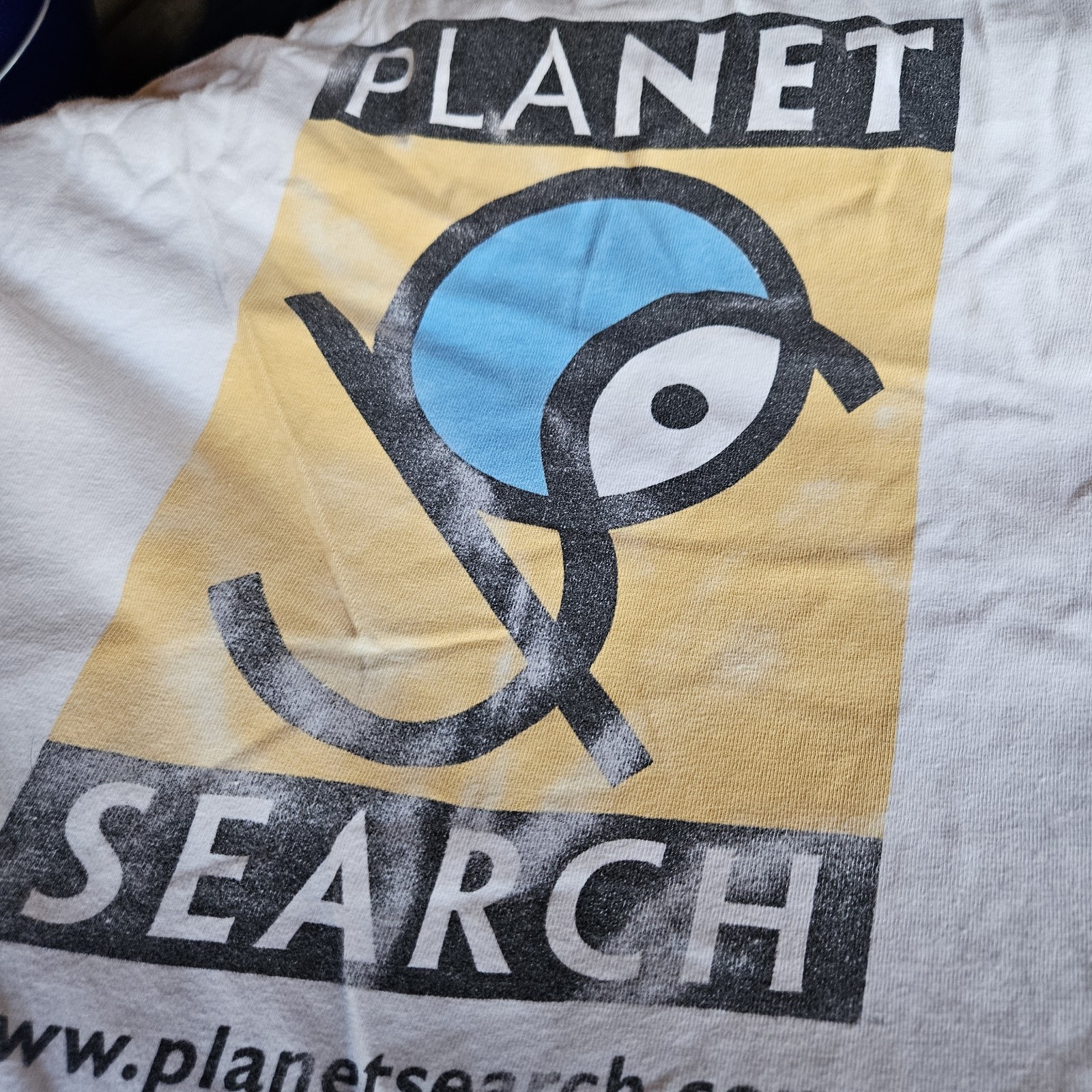 Planet Search Tech Software Y2k Vintage Vtg Tee Shirt Size XL gallery